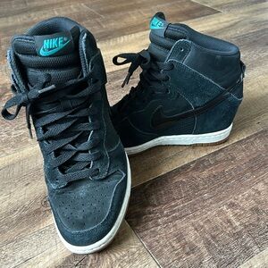 Nike Wedge High Heel Sneakers